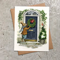 Astrid Sheckels Card - Mr. Rabbit's Wreath