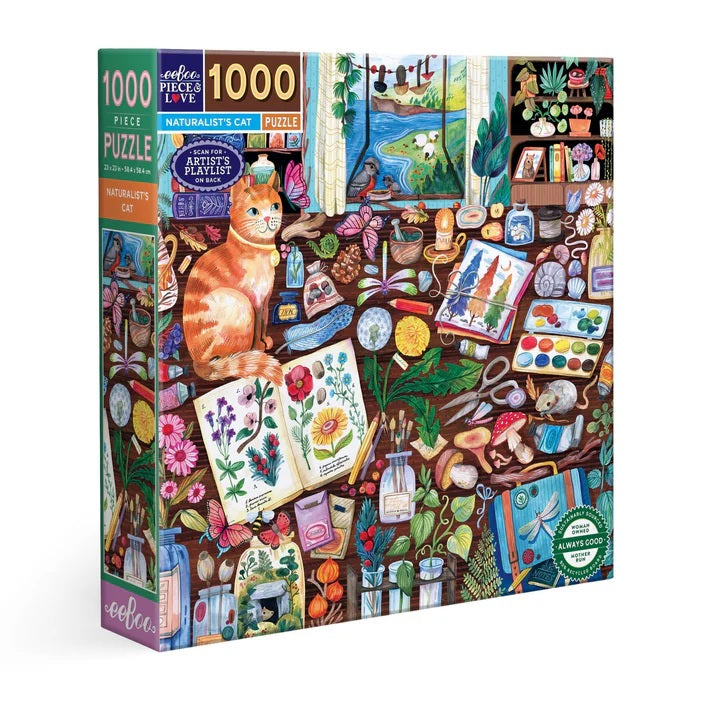 Puzzle-Naturalist Cat 1000 pc