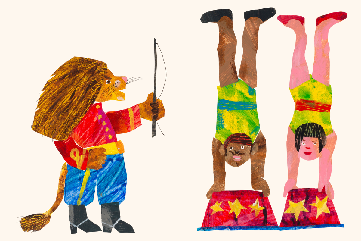 Nonsense Show Circus Postcard