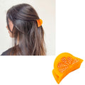 Orange Hair Clip-MINI