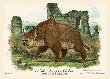 Postcard-DiTerlizzi Owlbear