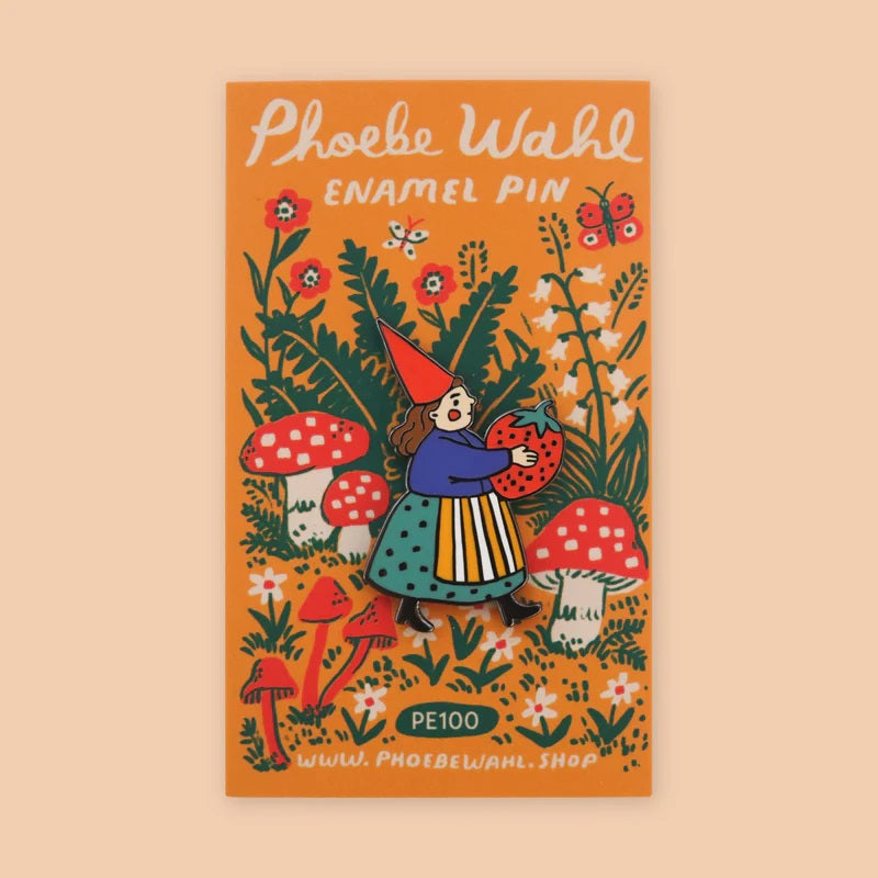 Pin-Strawberry Gnome
