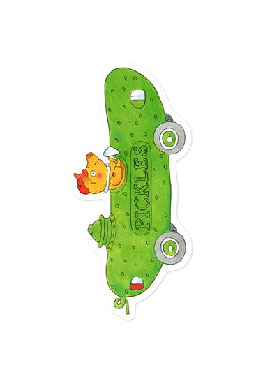 Pickle Car Bookmark