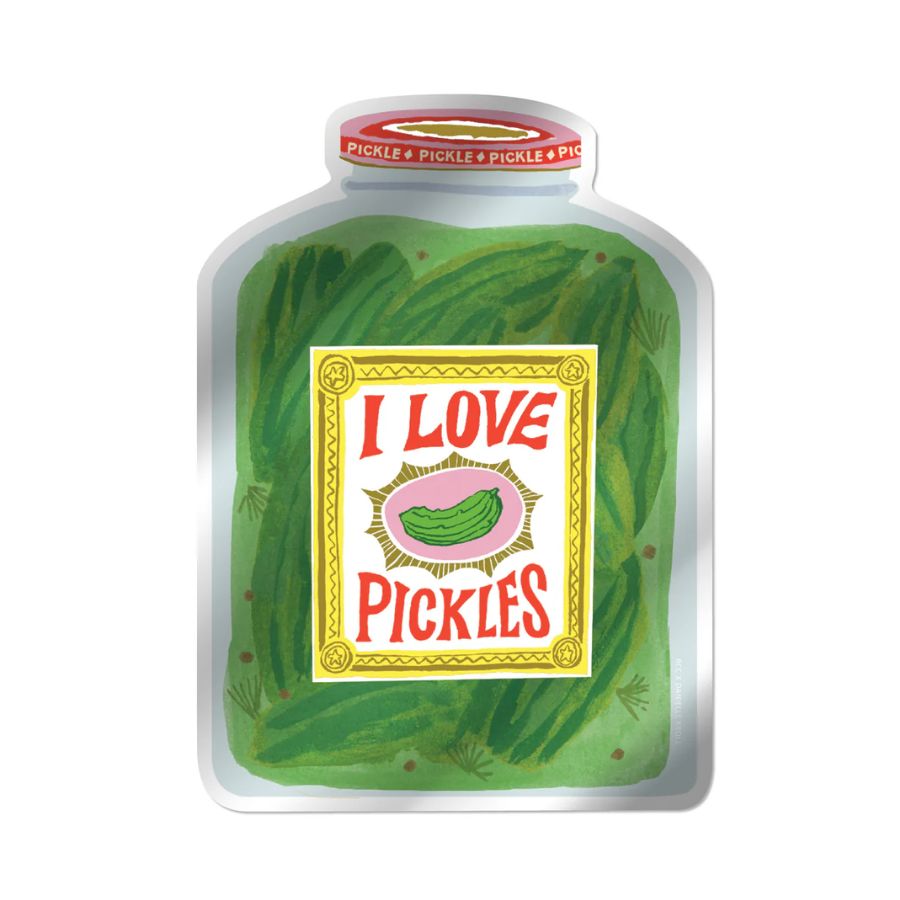 Sticker-I Love Pickles