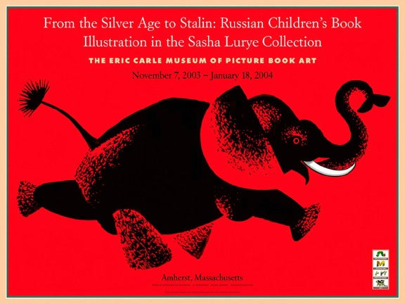 Russian Children's Book Illustration Exhibition Poster