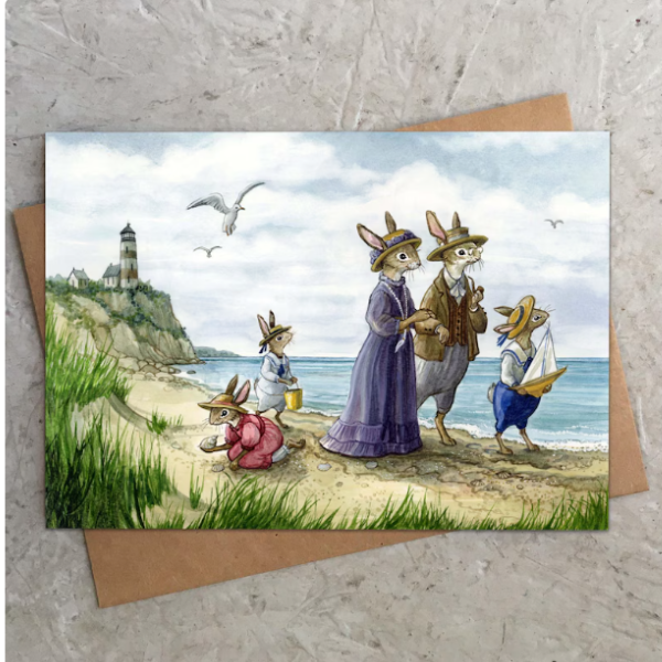Card-Seaside Stroll
