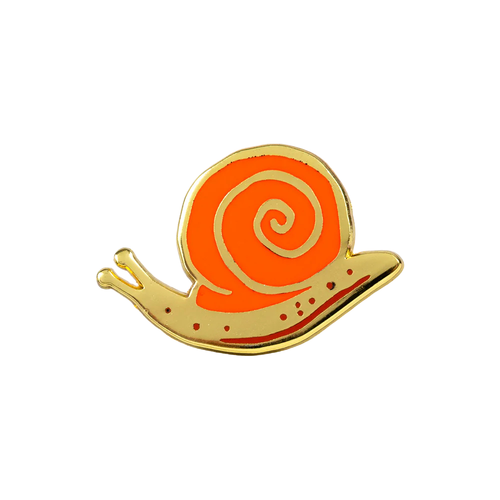Snail Enamel Pin