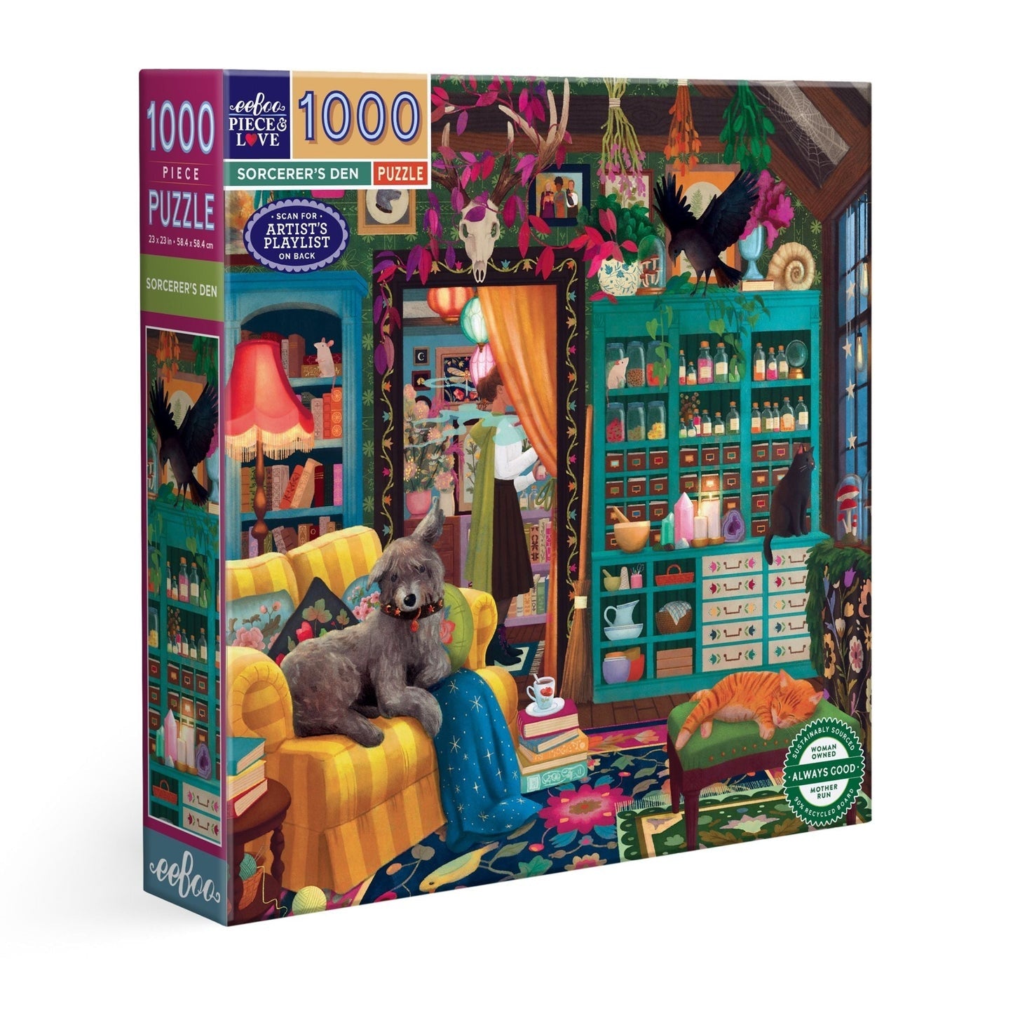 Puzzle-Sorcerer's Den 1000 pc
