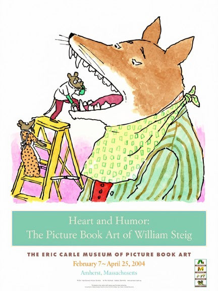 William Steig Exhibition Poster
