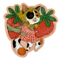 Strawberry Cat Sticker
