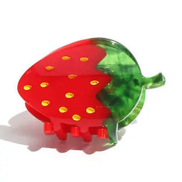 Strawberry Hair Clip - MINI