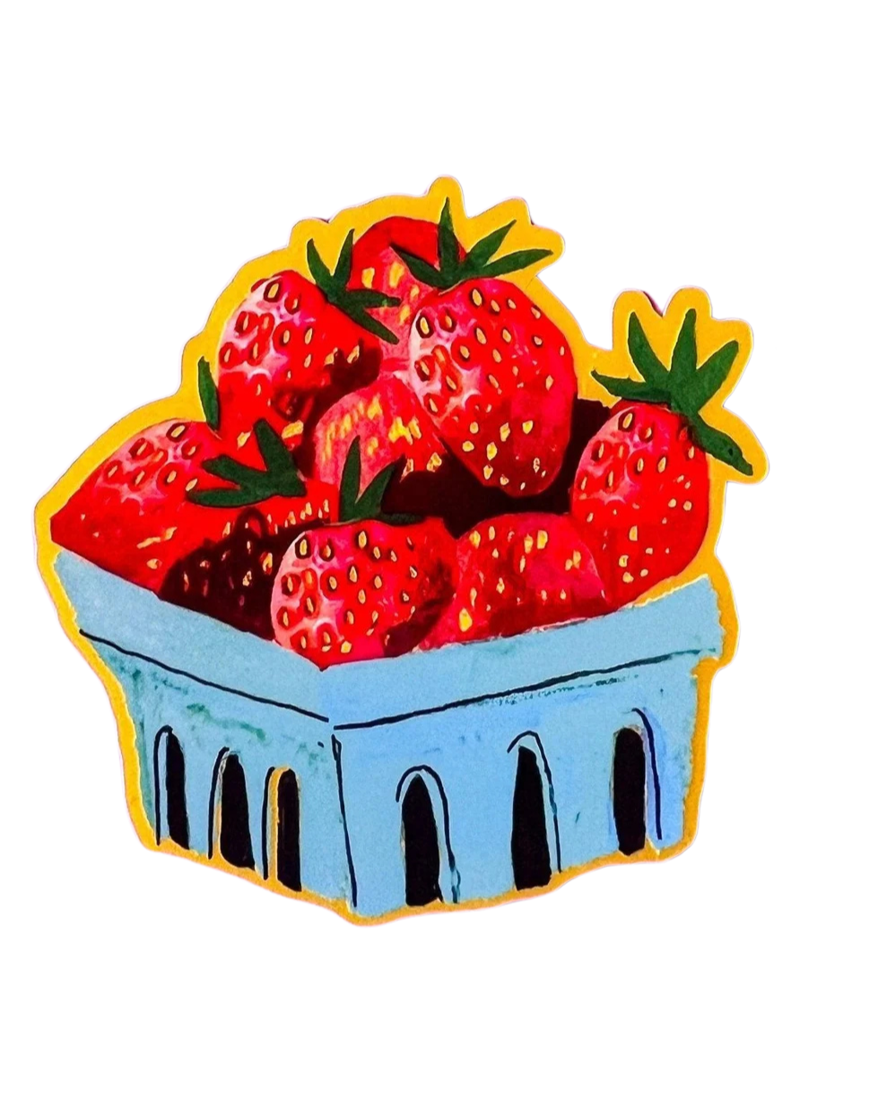 Strawberries Sticker
