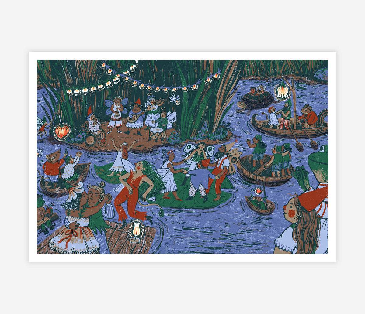 Phoebe Wahl Print - Summertime Revelry