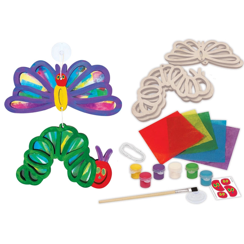 Eric Carle Wood Suncatcher Paint Kit
