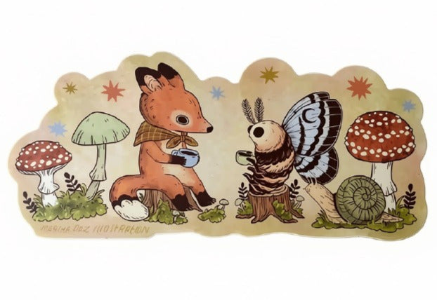 Tea Time Sticker
