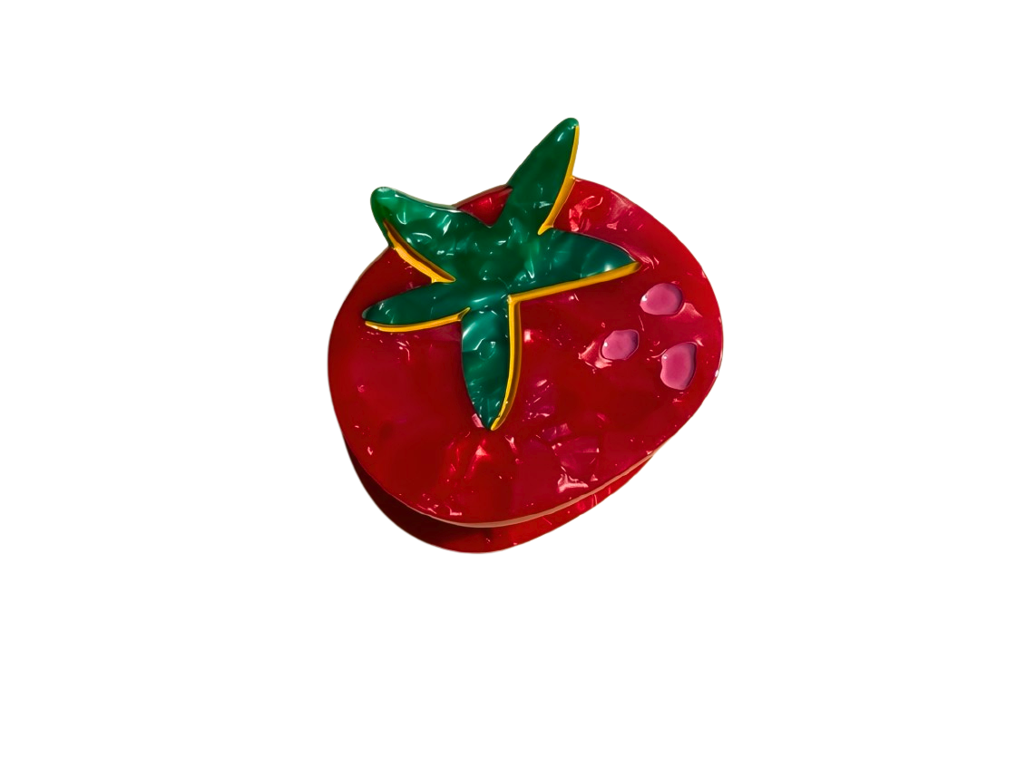 Tomato Mini Hair Clip