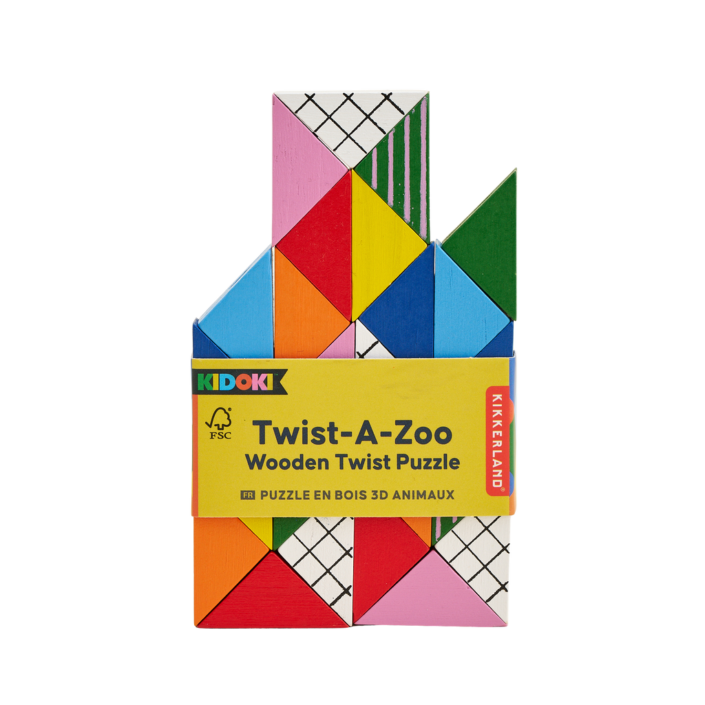 Twist-a-Zoo Wooden Puzzle Toy