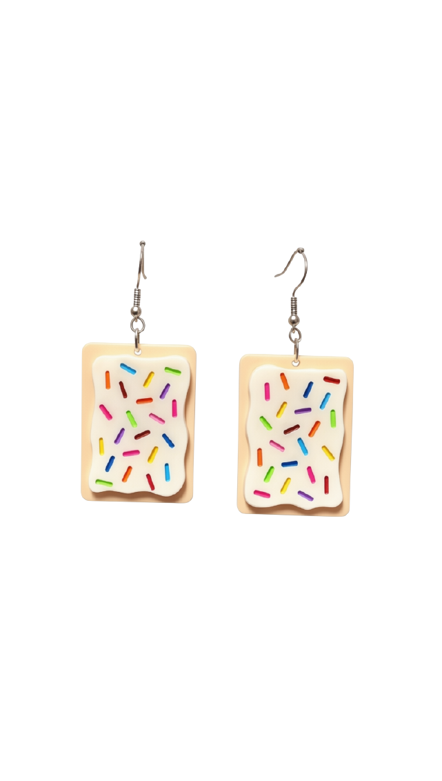 Sprinkle Pastry Earrings