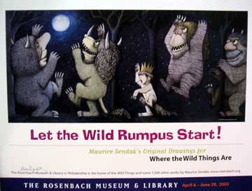 Poster-Let the Wild Rumpus Start