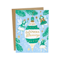 Winter Blessing Fairies Card