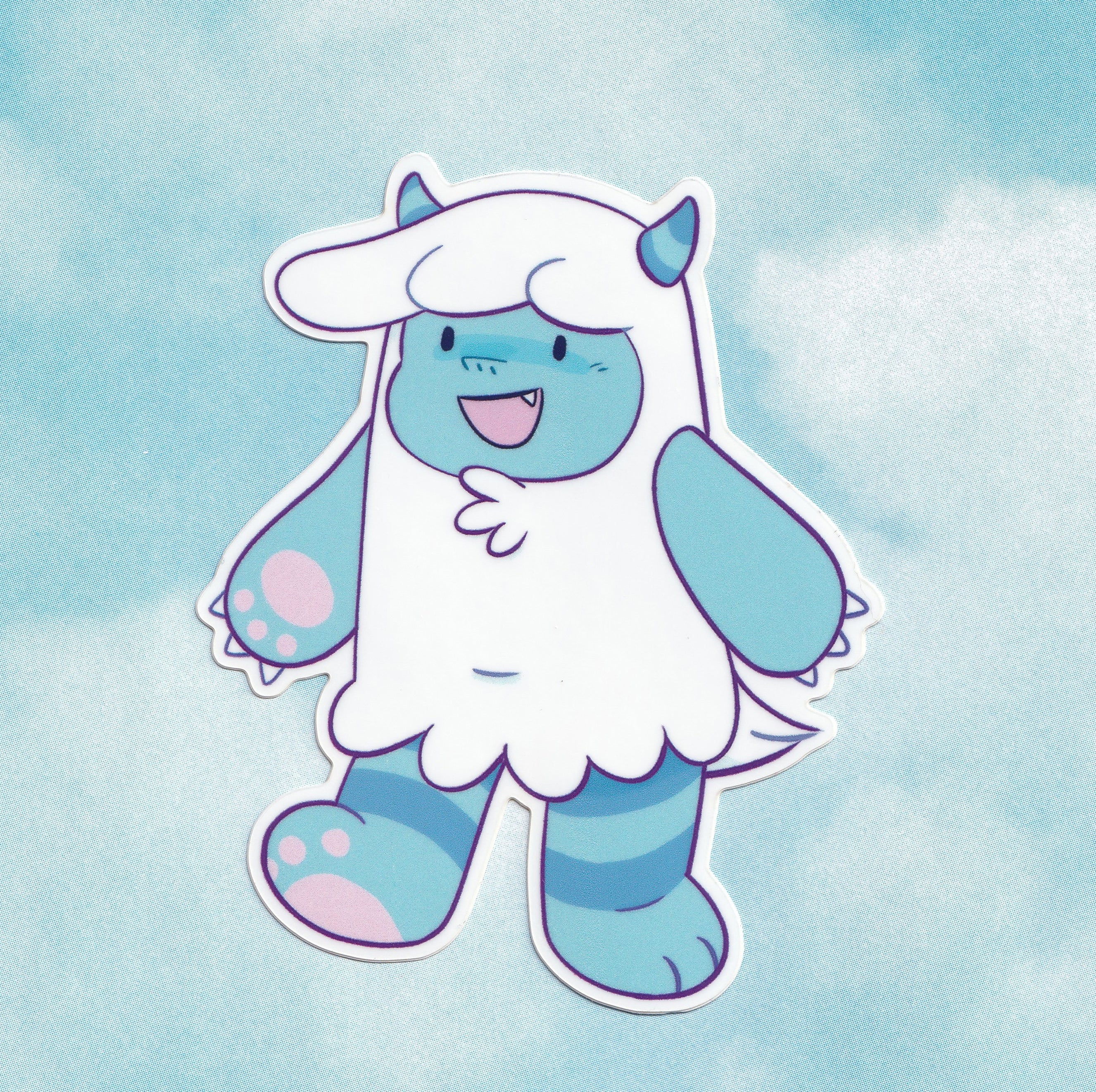 Penny and the Yeti - Yeti Sticker