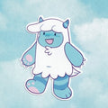 Penny and the Yeti - Yeti Sticker