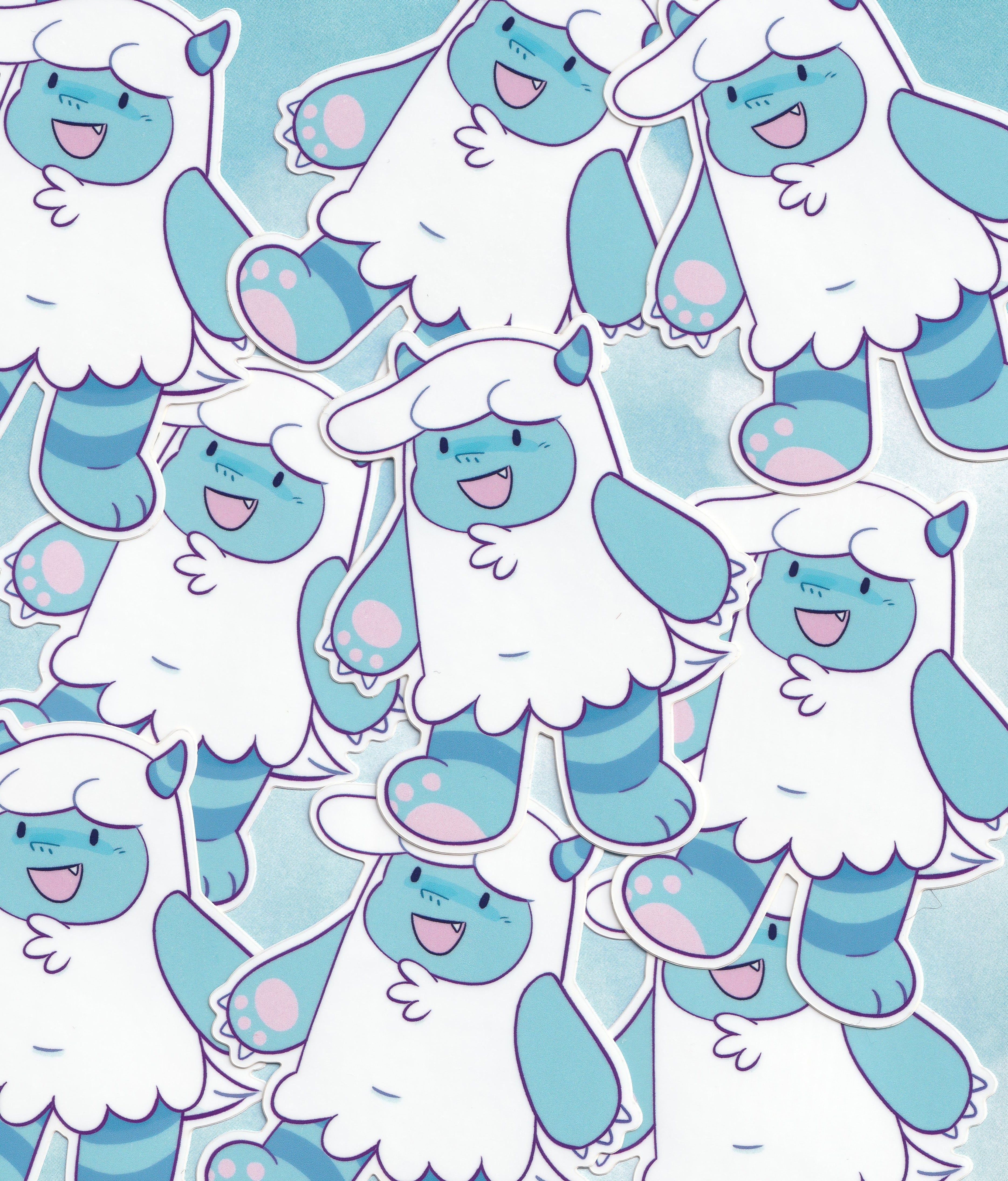 Penny and the Yeti - Yeti Sticker