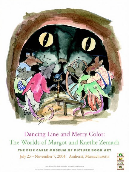 Margot & Kaethe Zemach Exhibition Poster