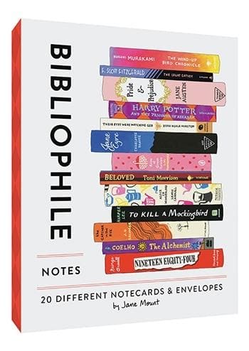 Bibliophile Notecard Set