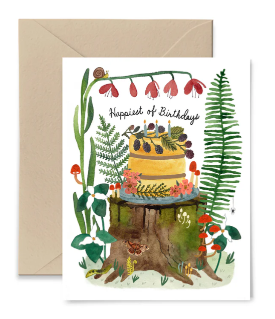 Card-Blackberry Birthday Cake