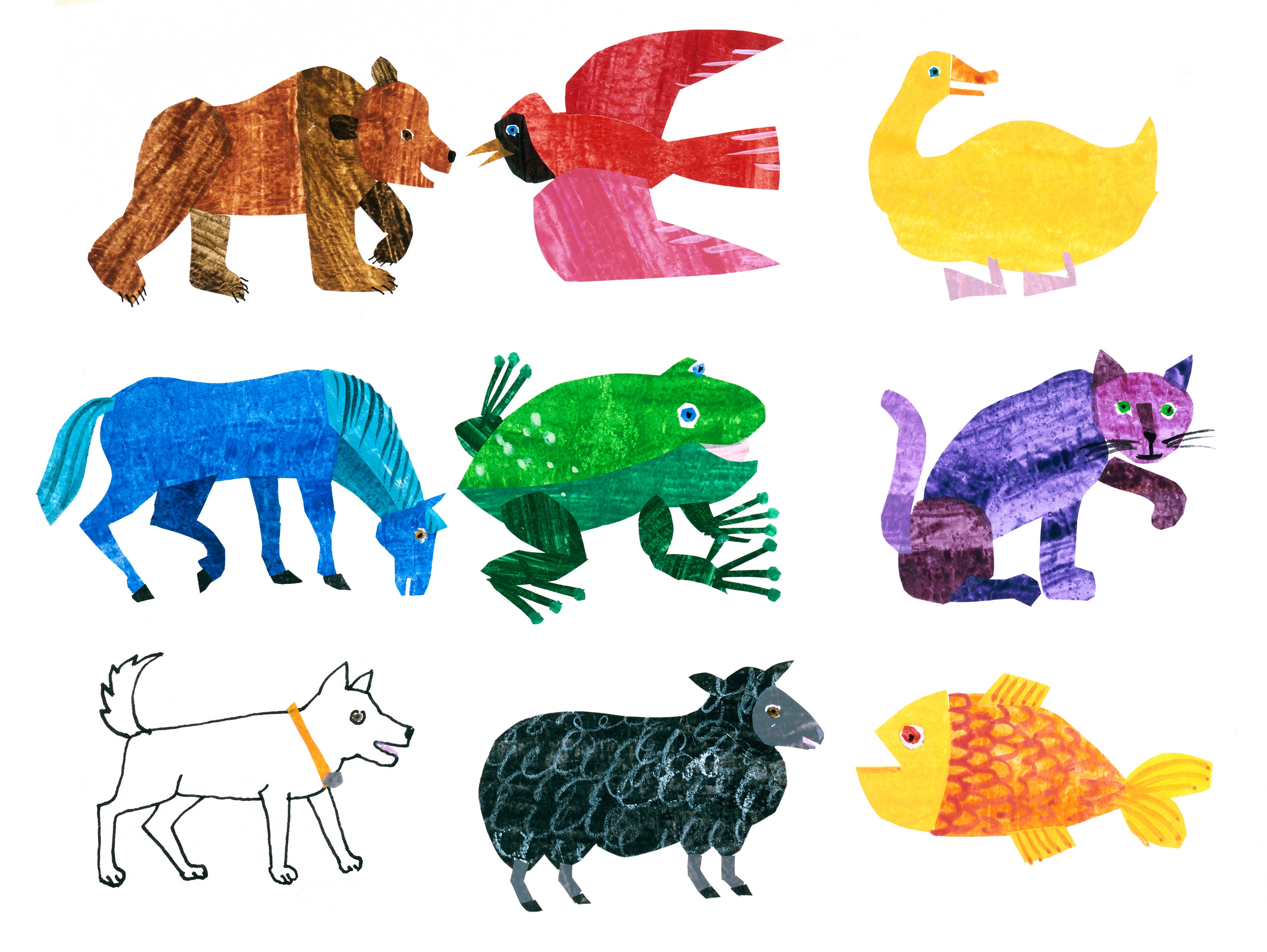 Brown Bear Autographed Limited Edition Print – The Eric Carle