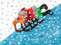 Lithograph-Sledding