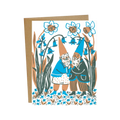 Hugging Bluebells Card