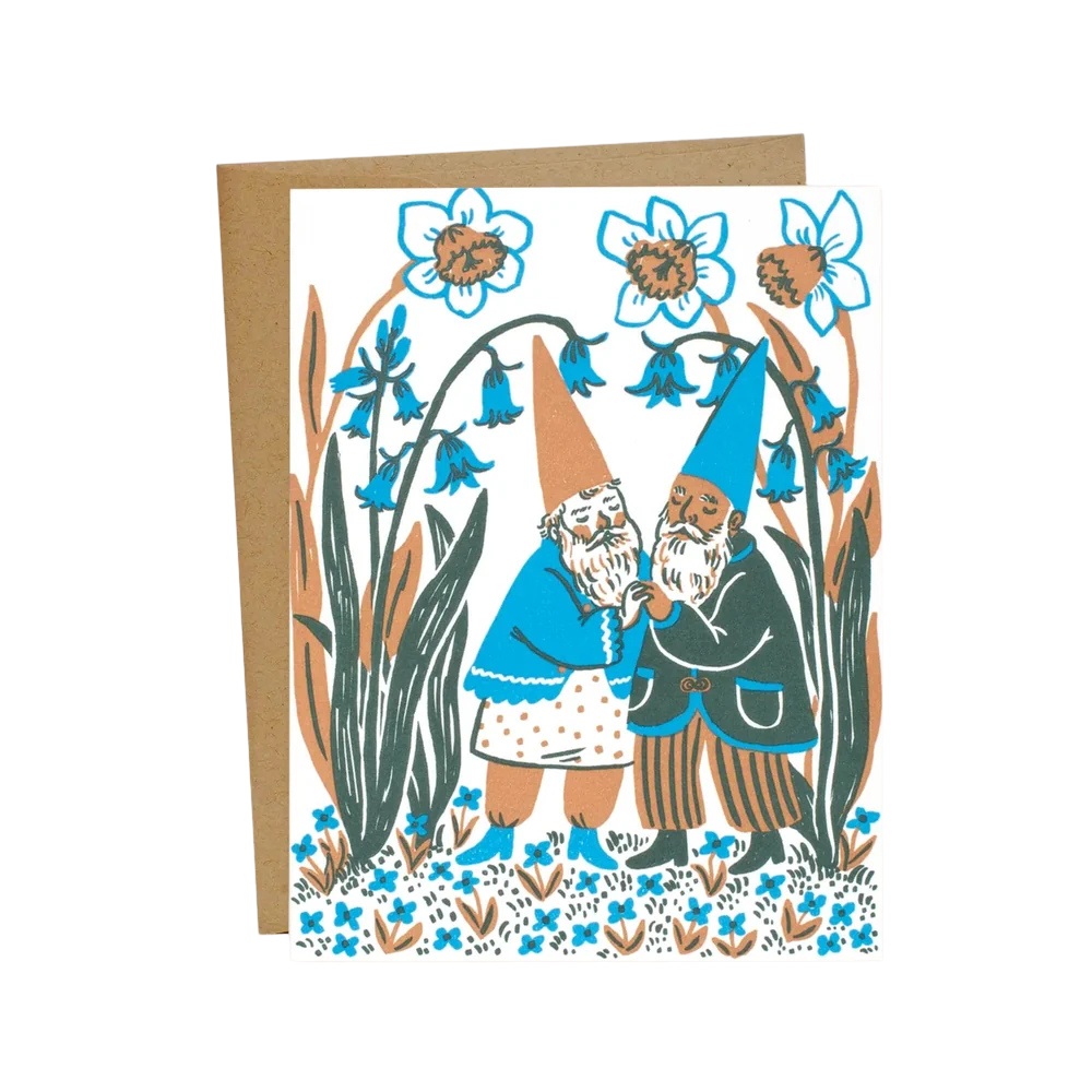 Hugging Bluebells Card