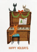 Kitty Carols Card