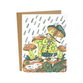 Rain Walk Gnome Card