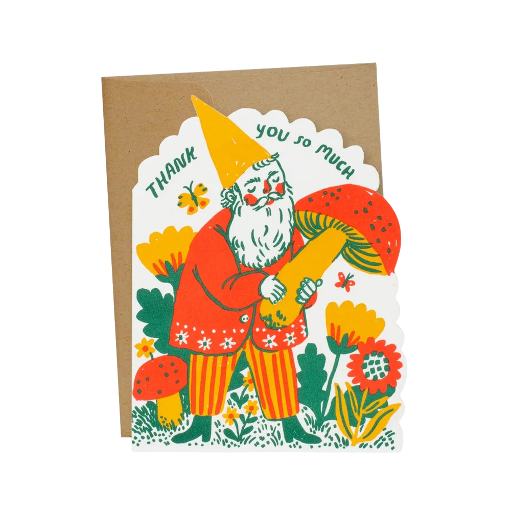 Thank You Gnome Card