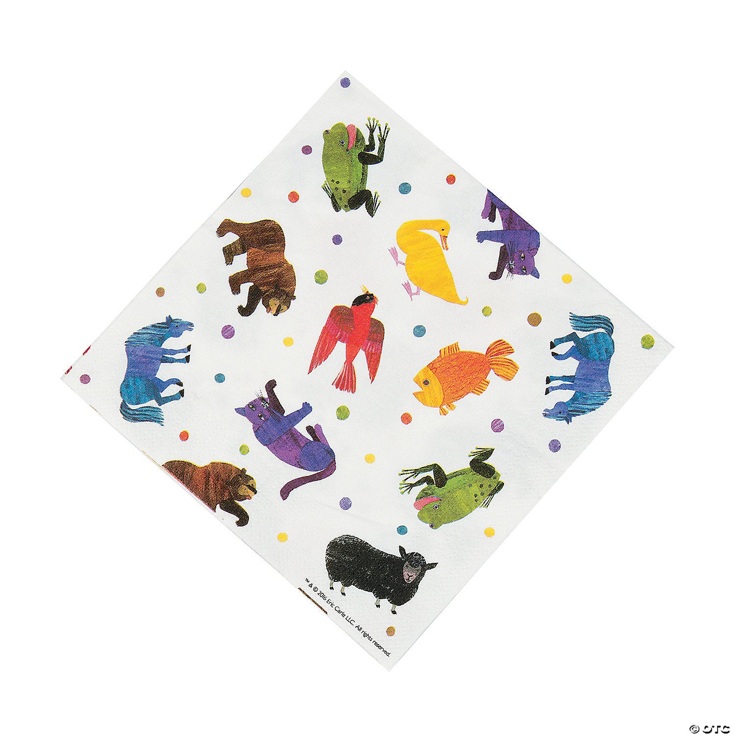 Brown Bear Napkins-Large (set of 16)
