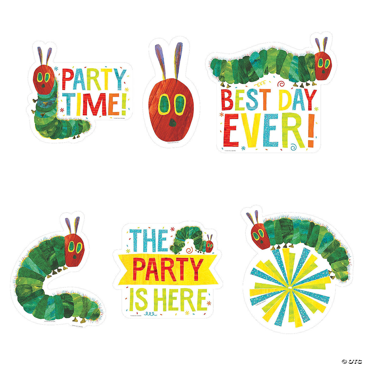 Very Hungry Caterpillar Party Cut-Out Decorations