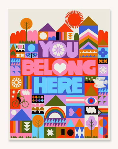 Sticker-You Belong Here